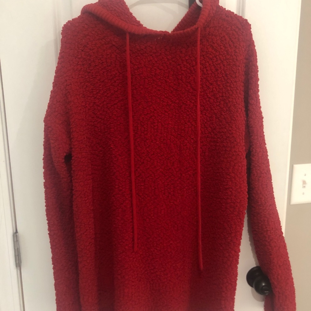 New boutique soft red hoodie
